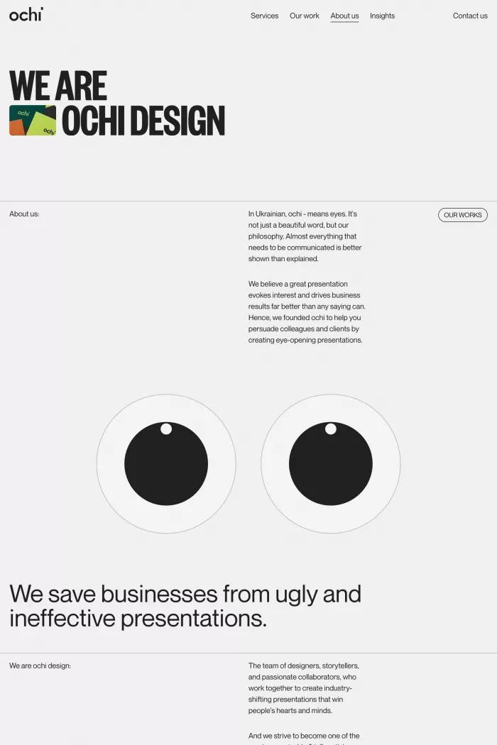 About us - OCHI